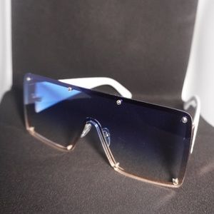 Blue sunglasses